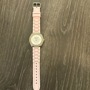 Baby pink Guess watch